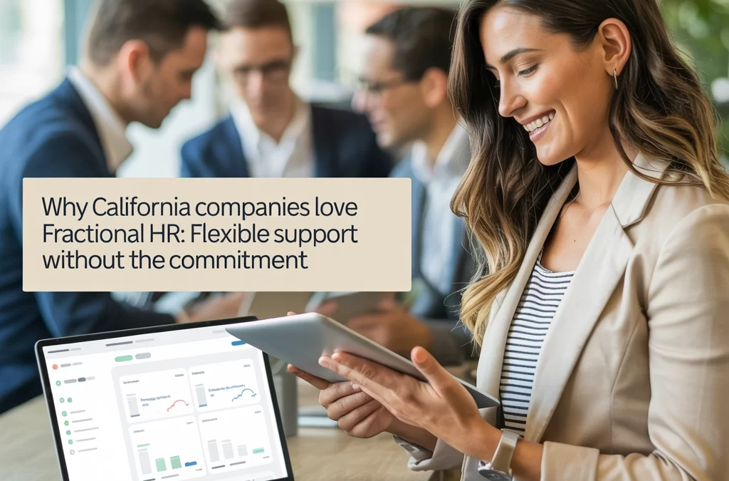 Why California Companies Love Fractional HR: Flexible Support Without the Commitment